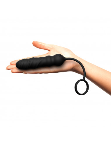 Anální vibrátor s erekčním kroužkem...