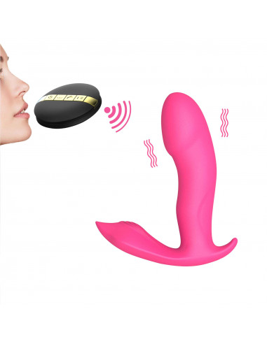 Vyhřívaný vibrátor na klitoris a G bod nebo prostatu Dorcel Secret Clit ♀♂