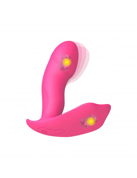 Vyhřívaný vibrátor na klitoris a G bod nebo prostatu Dorcel Secret Clit ♀♂