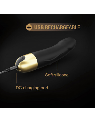 Dobíjecí vibrátor 16cm Dorcel Real...