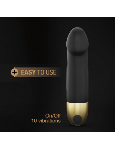 Dobíjecí vibrátor 16cm Dorcel Real...