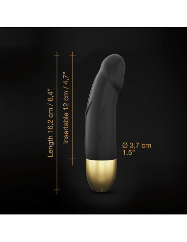 Dobíjecí vibrátor 16cm Dorcel Real...
