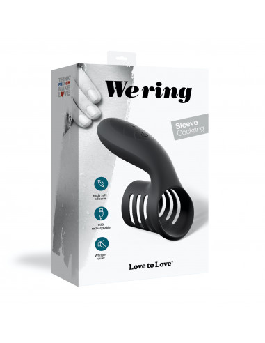 Návlek na penis a vibrátor Love to...