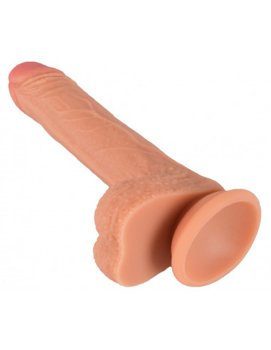 Realistické dildo s přísavkou 17,8 cm...