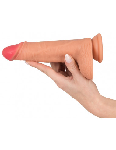 Realistické dildo s přísavkou 19,5 cm...