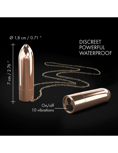 Mini vibrátor Dorcel Discreet Pleasure 7 cm ♀