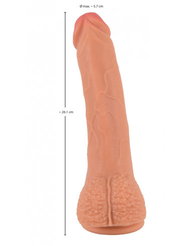 Realistické dildo s přísavkou 24,7 cm...