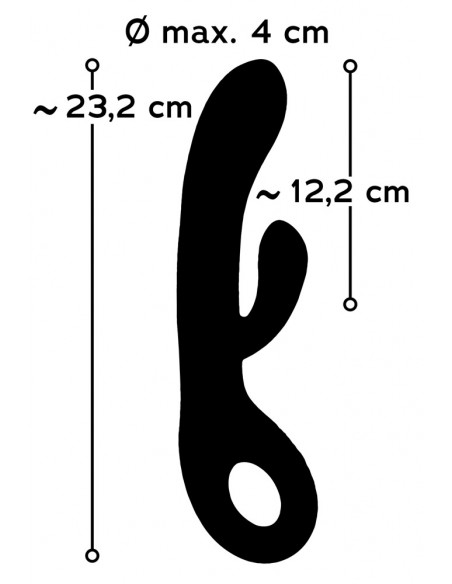 Dvoumotorový vibrátor se stimulací klitorisu Rabbit Vibrator Grand ♀