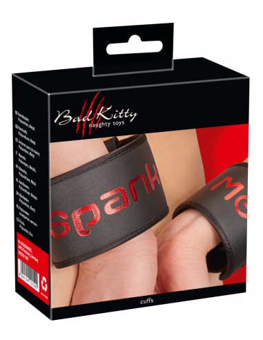 Pouta na ruce Cuffs Spank me od Bad...