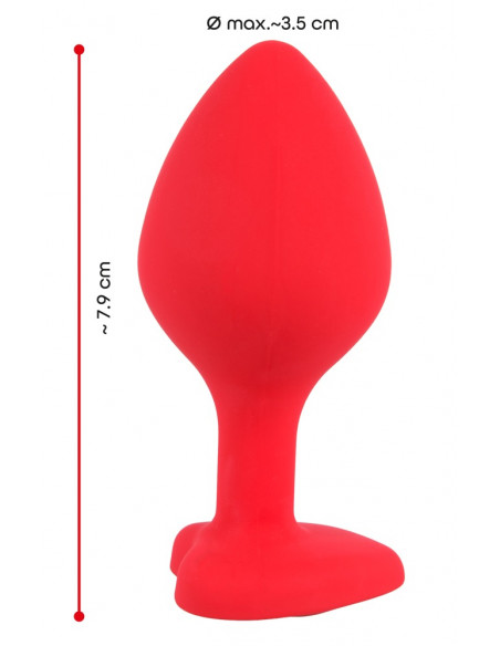 Romantický anální kolík M You2Toys Silicone Plug ♀♂