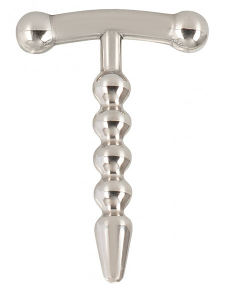 Kovový kolík do penisu 4-8 mm ve tvaru kotvy Anchor Small ♂