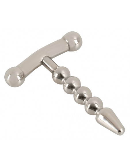 Kovový kolík do penisu 4-8 mm ve tvaru kotvy Anchor Small ♂