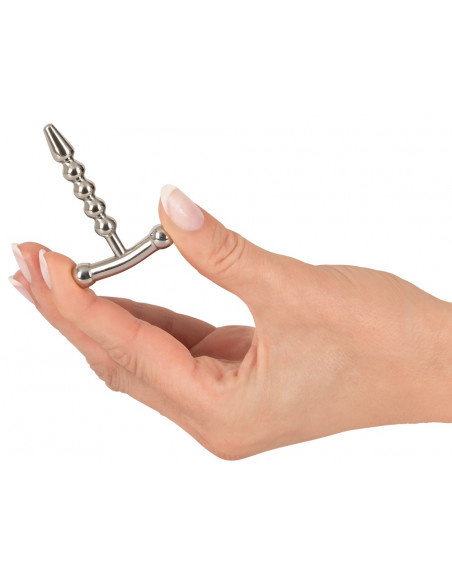 Kovový kolík do penisu 4-8 mm ve tvaru kotvy Anchor Small ♂