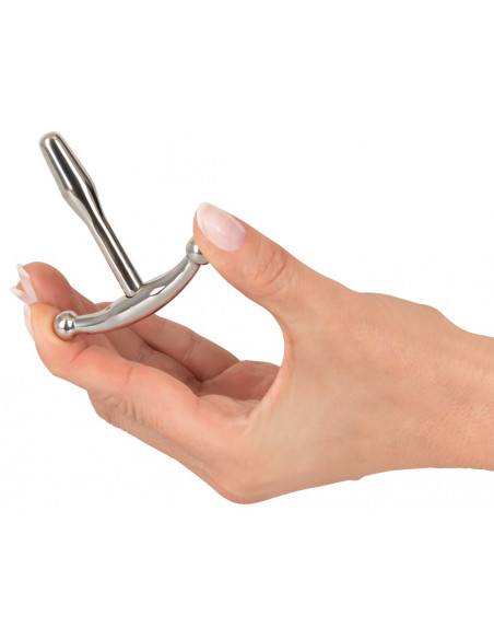 Kovový kolík do penisu 7-11 mm ve tvaru kotvy Anchor Medium ♂