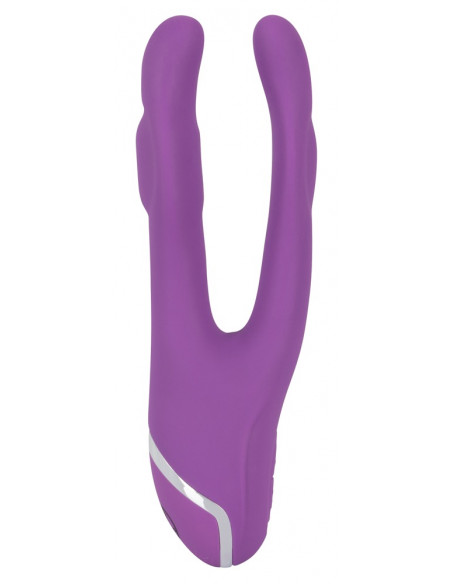 Dvojitý ohebný vibrátor Sweet Smile Bendable Double ♀♂