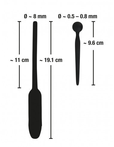 Vibrační silikonový dilatátor a kolík...
