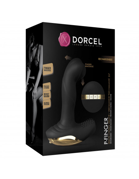 Vyhřívaný vibrační stimulátor prostaty Dorcel P-Finger ♂