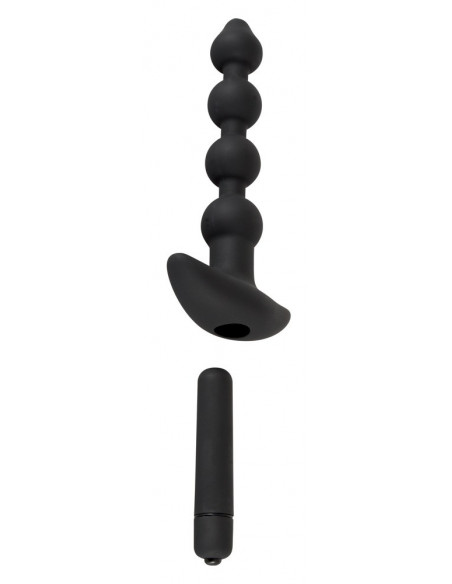 Sada análních pomůcek Black Velvets - 4 díly ♀♂