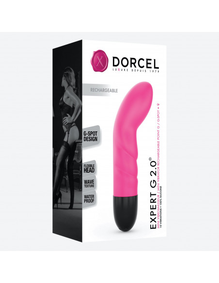 Nabíjecí vibrátor pro stimulaci bodu G - Dorcel G Expert 2.0 ♀♂