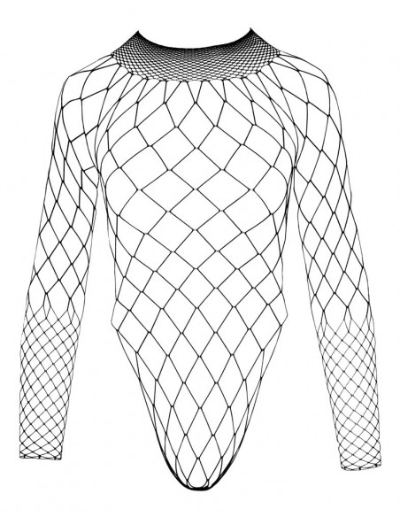 Decentní síťované body s dlouhým rukávem ♀