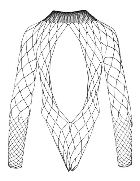 Decentní síťované body s dlouhým rukávem ♀