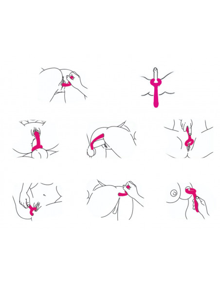 Masturbátor a vibrátor v jednom - Please Me Indigo ♀♂