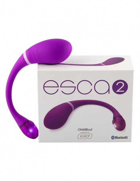 Mobilem ovládané vibrační vajíčko Kiiroo OhMiBod Esca 2 ♀