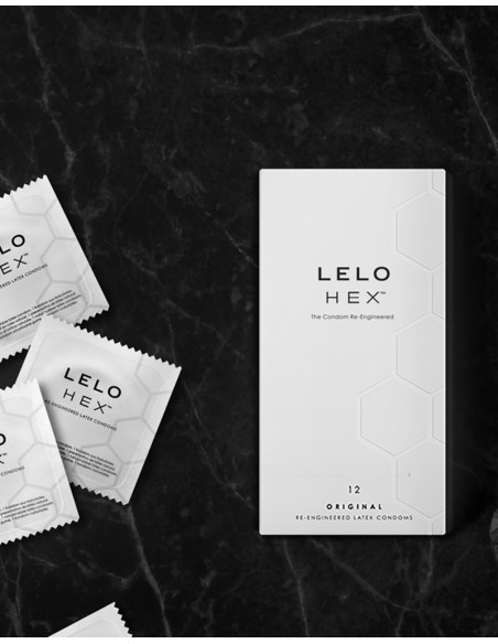 Luxusní komdomy Lelo HEX Original 12 kusů ♂