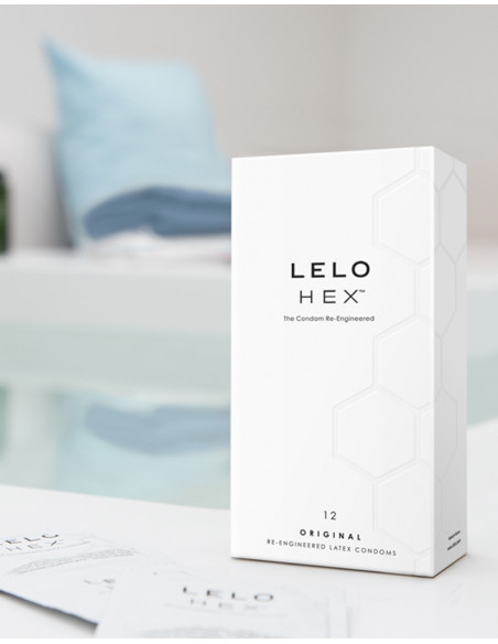 Luxusní komdomy Lelo HEX Original 12 kusů ♂