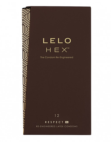Luxusní komdomy Lelo HEX Respect XL 12 kusů ♂