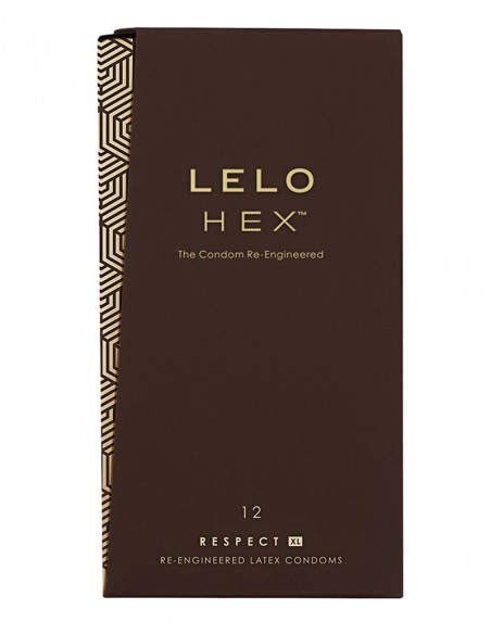 Luxusní komdomy Lelo HEX Respect XL 12 kusů ♂