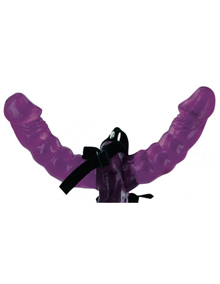 Oboustranný strap on připínací penis Pipedream ♀