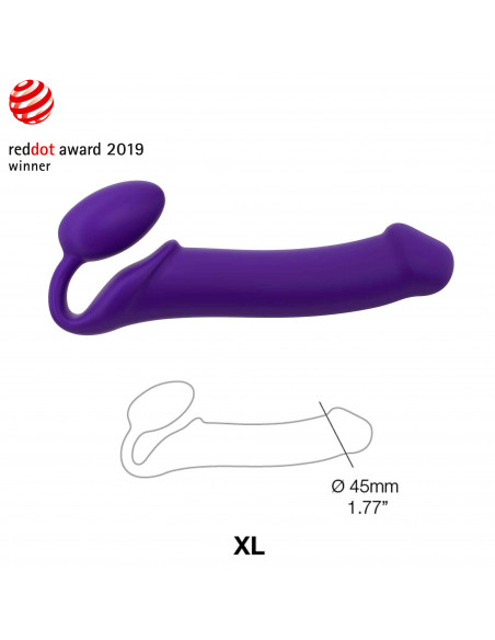 Strap-on-me vsouvací strap on dildo extra velké (XL) ♀♂