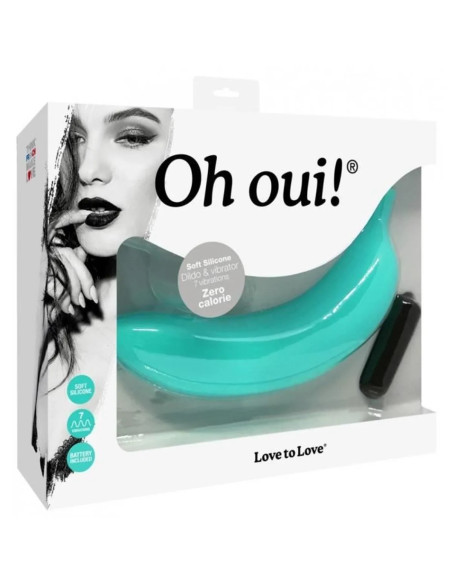 Vibrátor ve tvaru banánu s ledvinkou Love To Love Oh Oui ♀