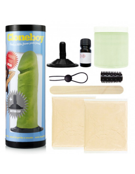 Svítící dildo s přísavkou CLONEBOY ♂