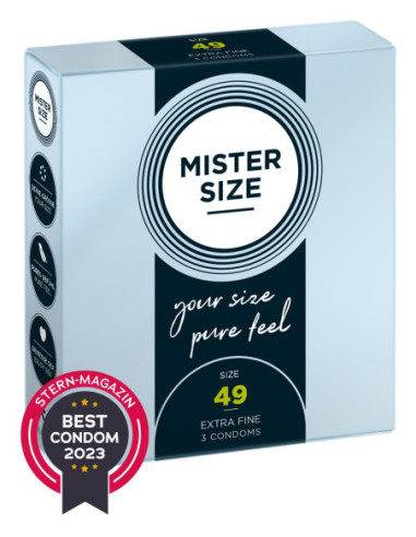 Kondom Mister Size 49 mm ♂