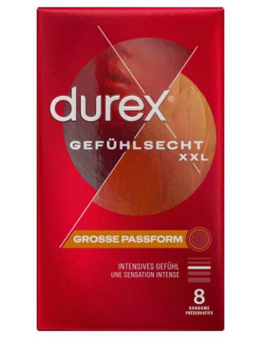 Kondom Gefühlsecht XXL od Durex ♂