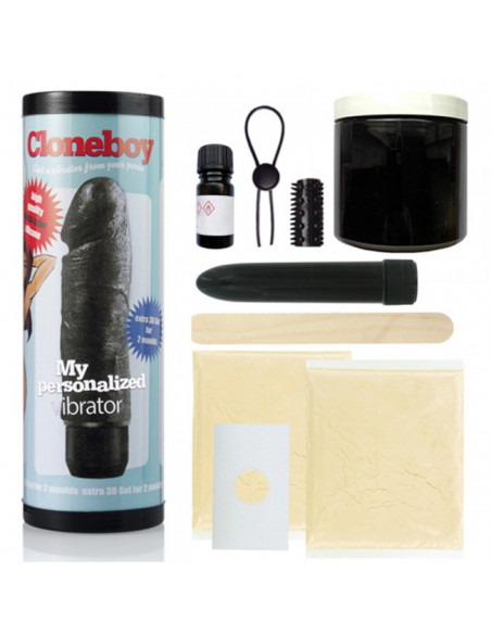 Černý vibrátor CLONEBOY ♂