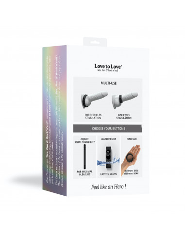 Nastavitelný silikonový erekční...