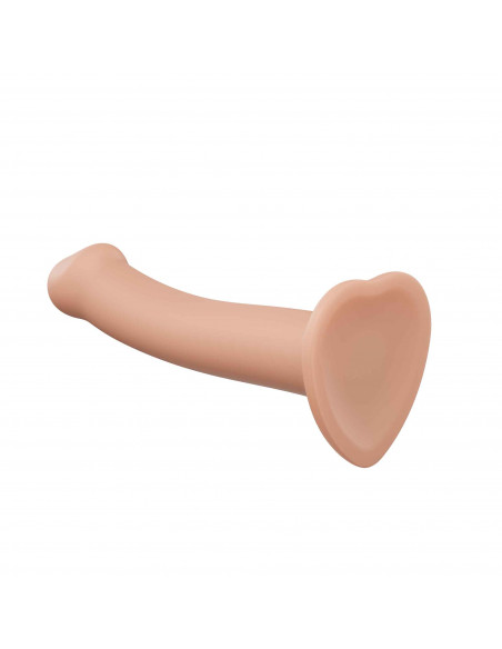 Dvouvrstvé značkové dildo do postroje s přísavkou Strap-on-me tělové ♀