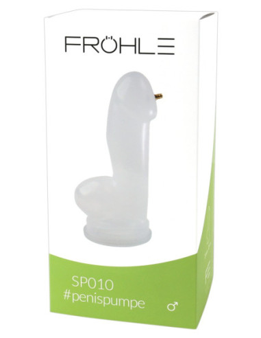 Vakuová pumpa na penis SP010 Realistic Penis Cylinder XL transparent od Fröhle ♂