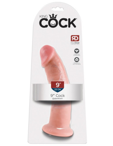 Realistické dildo Cock 9" od King Cock ♀