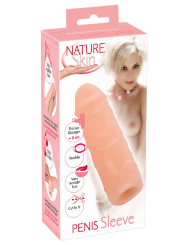 Návlek na penis Nature Skin Sleeve ♂