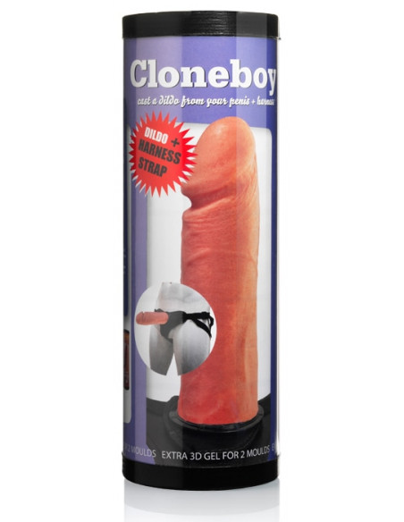 Tělové připínací dildo s popruhem CLONEBOY ♂