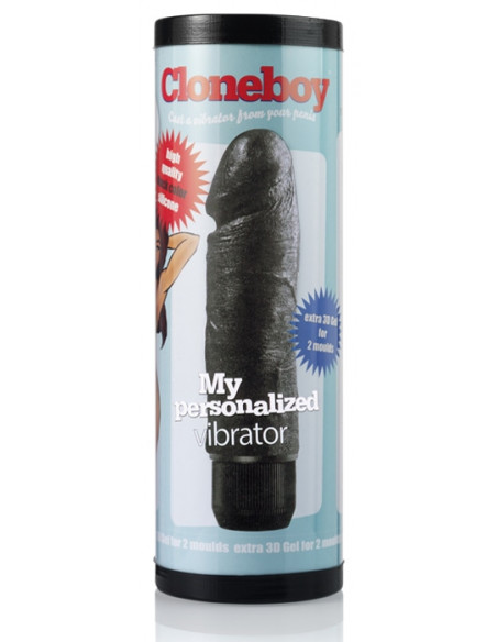 Černý vibrátor CLONEBOY ♂