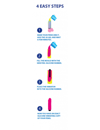 Extra růžový vibrátor CLONEBOY ♂