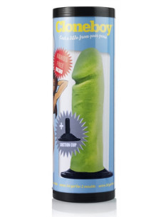 Svítící dildo s přísavkou...
