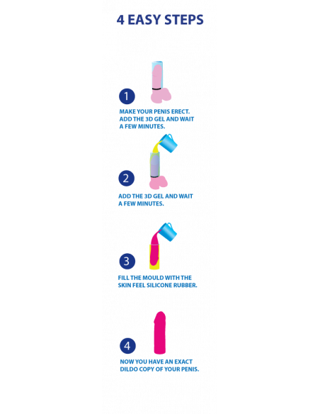 Tulipánová edice extra růžové dildo CLONEBOY ♂