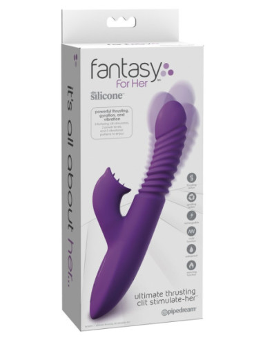 Vibrátor na klitoris Ultimate Thrusting Clit Stimulate-Her od Fantasy For Her ♀
