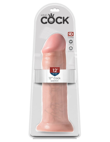 Realistické dildo Cock 12 od King Cock ♀